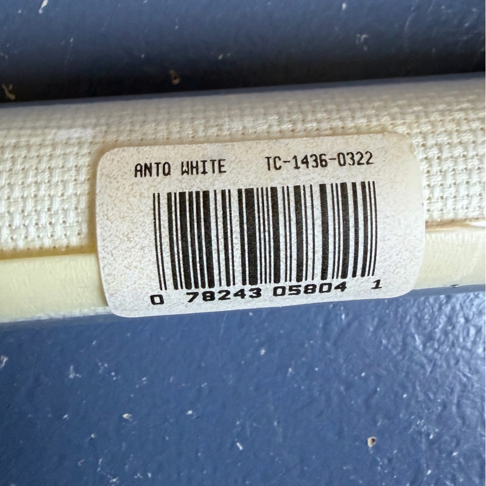 Vintage Cross Stitch Fabric Rolls,Set of 3 - Picture 7 of 10